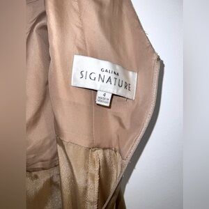 Galina Signature Gold Dress | Bridesmaid Dress